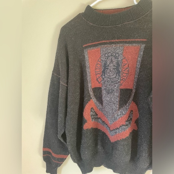Men's vintage Porto cruz Wool Eclectic Grandpa Crewneck Sweater XL NWOT - Picture 2 of 8